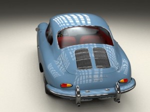 porsche 356 3D Модель
