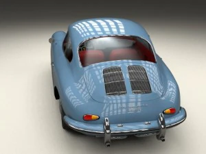 porsche 356 3D Model