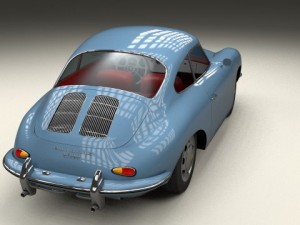 porsche 356 3D Модель