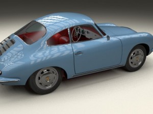 porsche 356 3D Модель