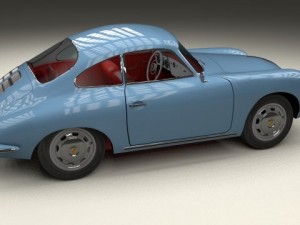 porsche 356 3D Модель