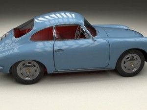 porsche 356 3D Модель