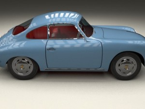 porsche 356 3D Модель