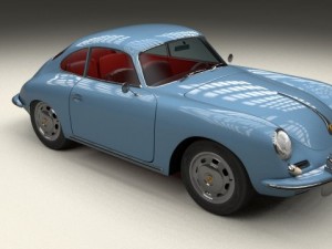 porsche 356 3D Модель
