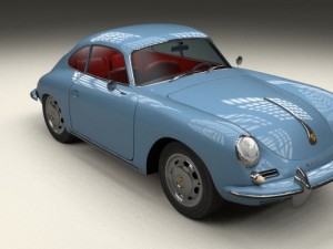 porsche 356 3D Модель