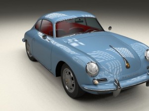 porsche 356 3D Модель