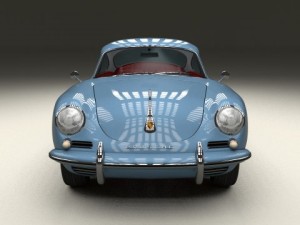 porsche 356 3D Модель
