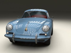 porsche 356 3D Модель