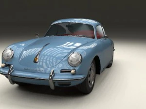 porsche 356 3D Model