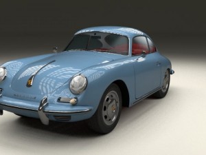 porsche 356 3D Модель