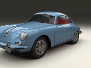 porsche 356 3D Модель
