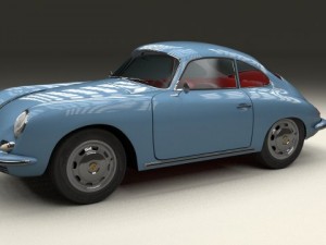 porsche 356 3D Модель