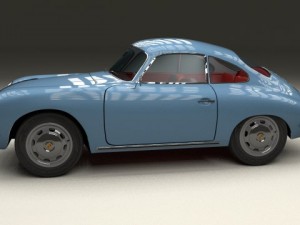 porsche 356 3D Модель
