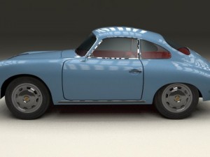 porsche 356 3D Модель