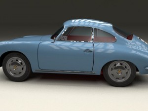 porsche 356 3D Модель