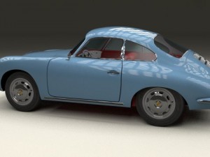 porsche 356 3D Модель