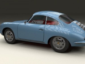 porsche 356 3D Модель