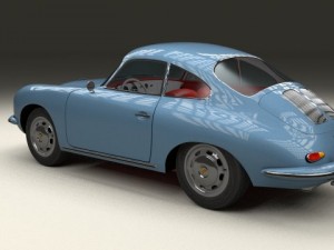 porsche 356 3D Модель