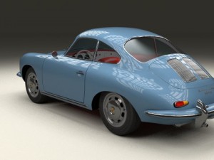 porsche 356 3D Модель