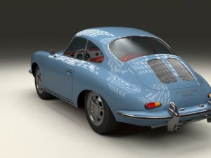 porsche 356 3D Модель