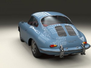 porsche 356 3D Модель