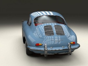 porsche 356 3D Модель