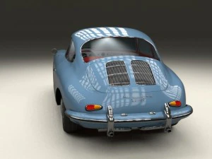 porsche 356 3D Model
