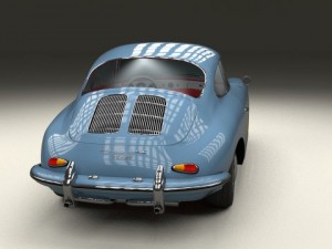 porsche 356 3D Модель