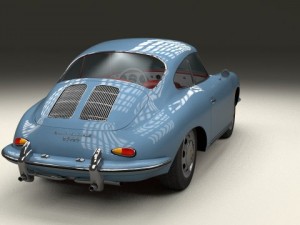 porsche 356 3D Модель
