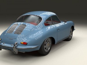 porsche 356 3D Модель