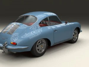 porsche 356 3D Model