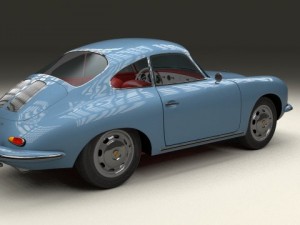 porsche 356 3D Модель