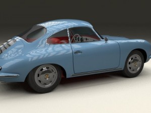 porsche 356 3D Модель