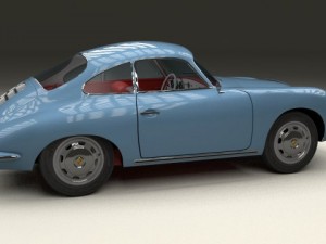 porsche 356 3D Модель