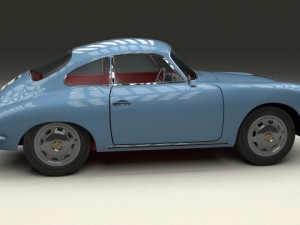 porsche 356 3D Модель