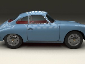 porsche 356 3D Модель