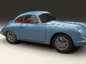 porsche 356 3D Модель