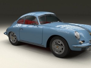 porsche 356 3D Модель