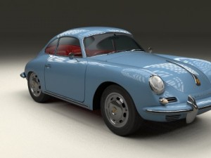 porsche 356 3D Модель