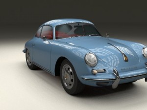 porsche 356 3D Модель