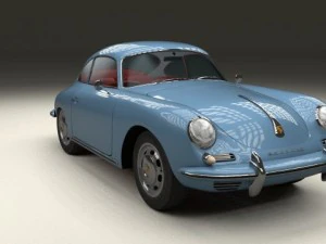porsche 356 3D Model