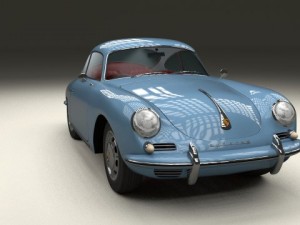 porsche 356 3D Модель