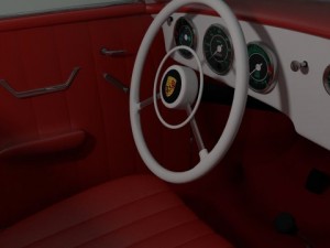 porsche 356 3D Модель