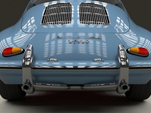 porsche 356 3D Модель