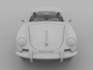 porsche 356 3D Модель