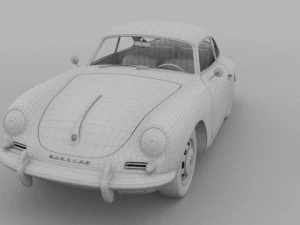 porsche 356 3D Model
