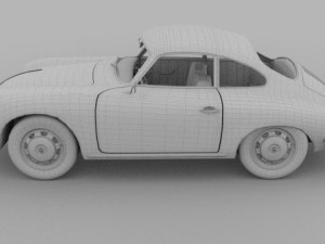 porsche 356 3D Модель