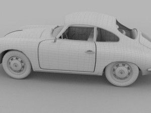 porsche 356 3D Модель