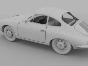 porsche 356 3D Model