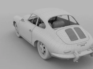 porsche 356 3D Model